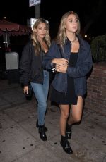 BRIELLE and ARIANA BIERMANN and SCARLET and SISTINE STALLONE at Delilah in West Hollywood 07/19/2019