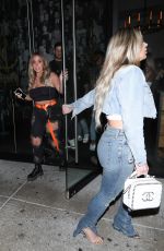 BRIELLE and ARIANA BIERMANN at Catch LA in West Hollywood 07/17/2019