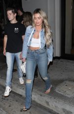 BRIELLE and ARIANA BIERMANN at Catch LA in West Hollywood 07/17/2019
