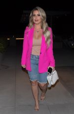 BRIELLE BIERMANN Night Out in West Hollywood 07/16/2019