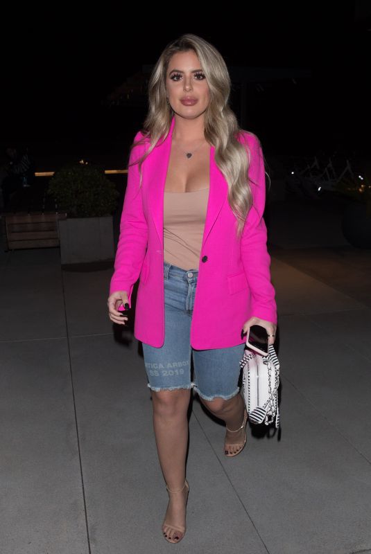 BRIELLE BIERMANN Night Out in West Hollywood 07/16/2019