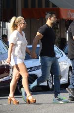 BRITNEY SPEARS and Sam Asghari Out in Beverly Hills 07/12/2019