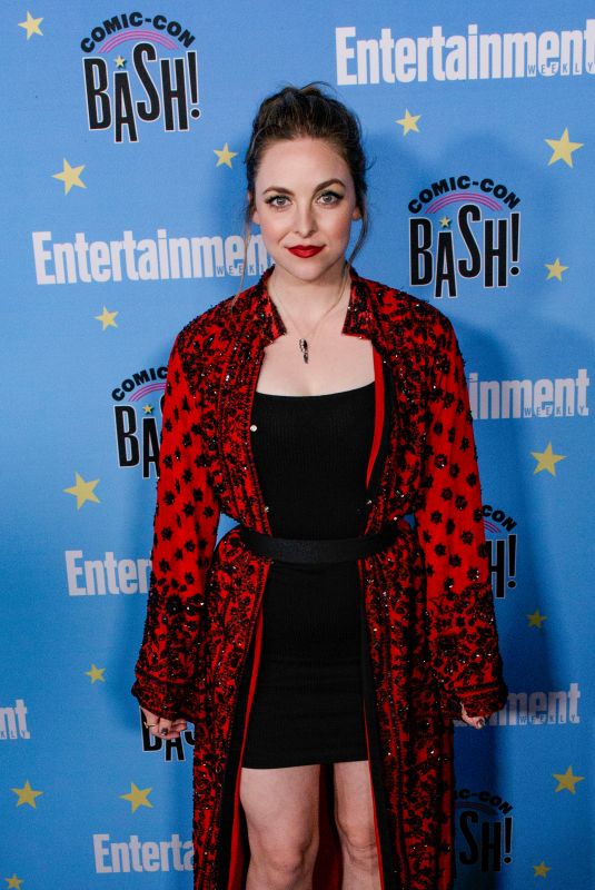 BRITTANY CURRAN at Entertainment Weekly Party at Comic-con in San Diego 07/20/2019