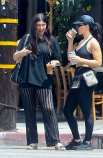 BRITTANY GASTINEAU Out for Lunch in Hollywood 07/09/2019