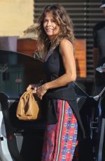 BROOKE BURKE Arrives at Nobu in Malibu 07/11/2019