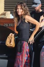 BROOKE BURKE Arrives at Nobu in Malibu 07/11/2019