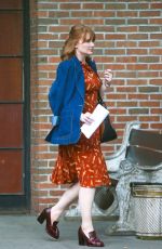 BRYCE DALLAS HOWARD Leaves Bowery Hotel in New York 07/25/2019