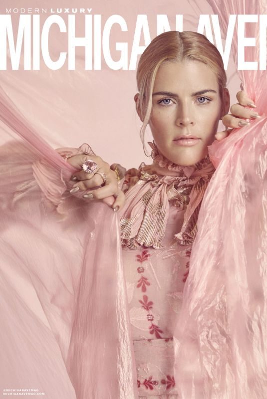 BUSY PHILIPPS in michigan Avenue Magazine, July 2019