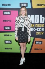 CAITY LOTZ at #imdboat at 2019 Comic-con in San Diego 07/19/2019