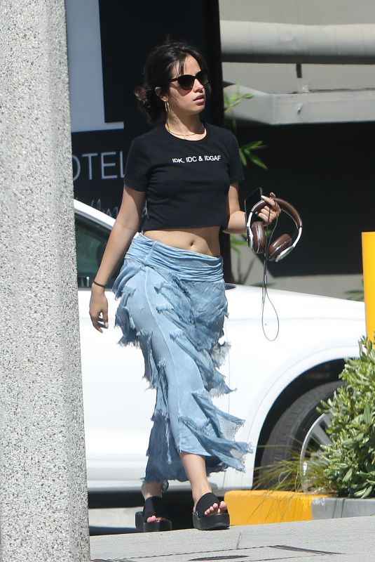 CAMILA CABELLO Out and About in Hollywood 07/03/2019