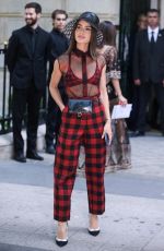 CAMILA COELHO Arrives at Dior Haute Couture Fall/Winter 2019/2020 Show in Paris 07/01/2019