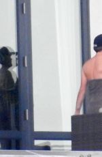 CAMILA MORRONE and Leonardo Dicaprio at a House Party in Malibu 07/04/2019