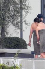 CAMILA MORRONE and Leonardo Dicaprio at a House Party in Malibu 07/04/2019
