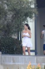 CAMILA MORRONE and Leonardo Dicaprio at a House Party in Malibu 07/04/2019