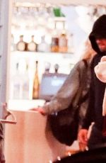 CAMILA MORRONE and Leonardo Dicaprio at Taverna Tony in Malibu 07/04/2019