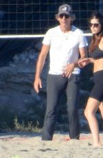 CAMILA MORRONE Playing Volleyball at a Beach 07/14/2019