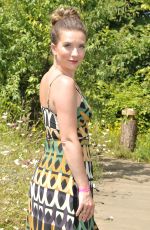 CANDICE BROWN at RHS Hapton Court Palace Garden Festival 2019 in London 07/01/2019