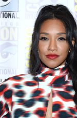 CANDICE PATTON at The Flash Press Line at Comic-con in San Diego 07/20/2019