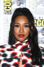 CANDICE PATTON at The Flash Press Line at Comic-con in San Diego 07/20/2019