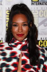 CANDICE PATTON at The Flash Press Line at Comic-con in San Diego 07/20/2019