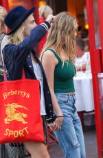 CARA DELEVINGNE and ASHLEY BENSON Out in Saint Tropez 07/08/2019