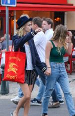 CARA DELEVINGNE and ASHLEY BENSON Out in Saint Tropez 07/08/2019