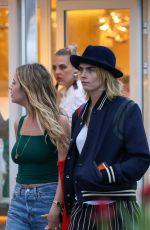 CARA DELEVINGNE and ASHLEY BENSON Out in Saint Tropez 07/08/2019