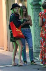 CARA DELEVINGNE and ASHLEY BENSON Out in Saint Tropez 07/08/2019