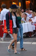 CARA DELEVINGNE and ASHLEY BENSON Out in Saint Tropez 07/08/2019