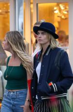 CARA DELEVINGNE and ASHLEY BENSON Out in Saint Tropez 07/08/2019