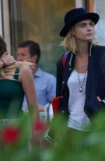 CARA DELEVINGNE and ASHLEY BENSON Out in Saint Tropez 07/08/2019