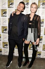 CARA DELEVINGNE at Carnival Row Panel at San Diego Comic-con 07/19/2019