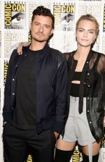 CARA DELEVINGNE at Carnival Row Panel at San Diego Comic-con 07/19/2019