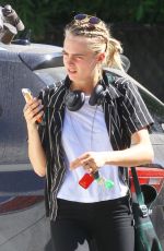CARA DELEVINGNE Out and About in Los Angeles 07/23/2019