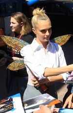 CARA DELEVINGNE Out at Comic-con in San Diego 07/20/2019