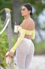 CARA SANTANA and NICOLE WILLIAMS in Bikinis at a Beach in Miami 07/13/2019