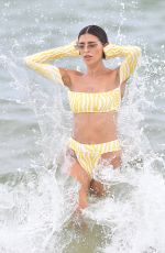 CARA SANTANA and NICOLE WILLIAMS in Bikinis at a Beach in Miami 07/13/2019