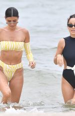 CARA SANTANA and NICOLE WILLIAMS in Bikinis at a Beach in Miami 07/13/2019