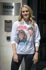 CARRIE UNDERWOOD at BBC Radio 2 in London 07/04/2019