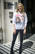 CARRIE UNDERWOOD at BBC Radio 2 in London 07/04/2019
