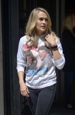 CARRIE UNDERWOOD at BBC Radio 2 in London 07/04/2019