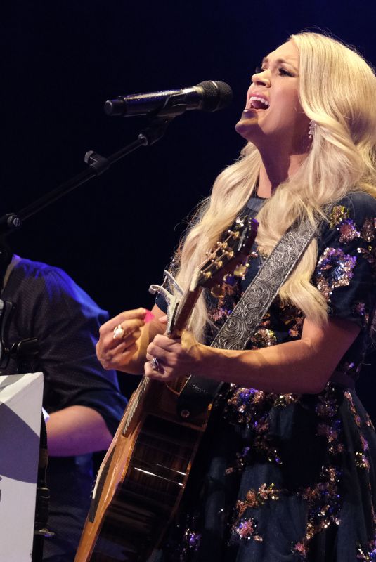CARRIE UNDERWOOD Performs at Grand Ole Opry in Nashville 07/19/2019