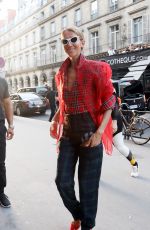 CELINE DION at a Photoshoot on the Streets of Paris 06/30/2019
