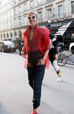 CELINE DION at a Photoshoot on the Streets of Paris 06/30/2019