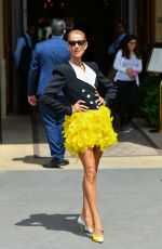 CELINE DION Leaves Le Crillon in Paris 06/30/2019