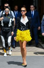 CELINE DION Leaves Le Crillon in Paris 06/30/2019