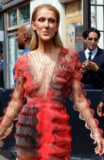 CELINE DION Out and About in Paris 07/01/2019