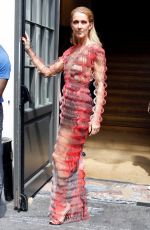CELINE DION Out and About in Paris 07/01/2019