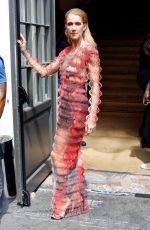CELINE DION Out and About in Paris 07/01/2019