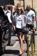 CELINE DION Out and About in Paris 07/03/2019